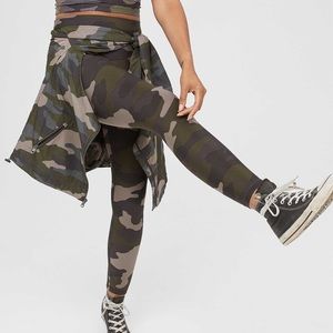 American eagle offline real me high waisted leggings - Olive Camo